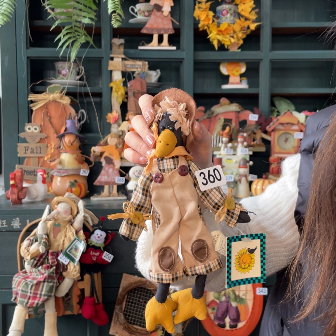 木质圣诞月福老货玩具默认微损