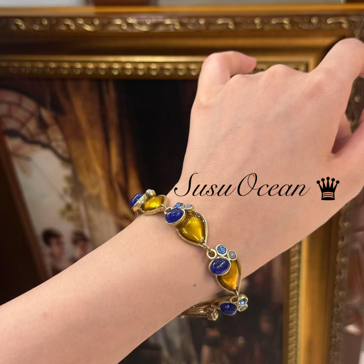 铜合金仿水晶手链 【1260】经典珍藏SusuOcean