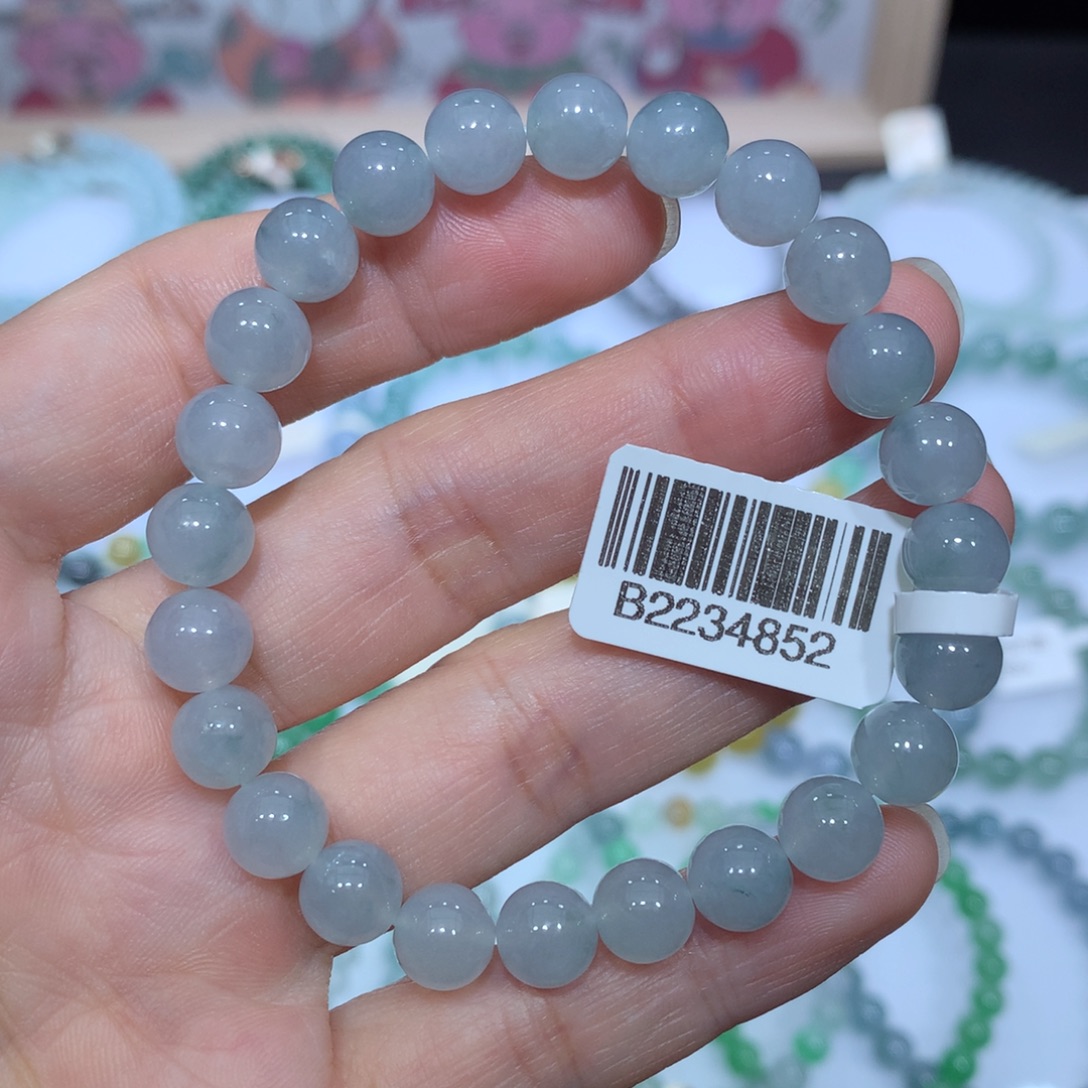 翡翠未镶嵌手链天然