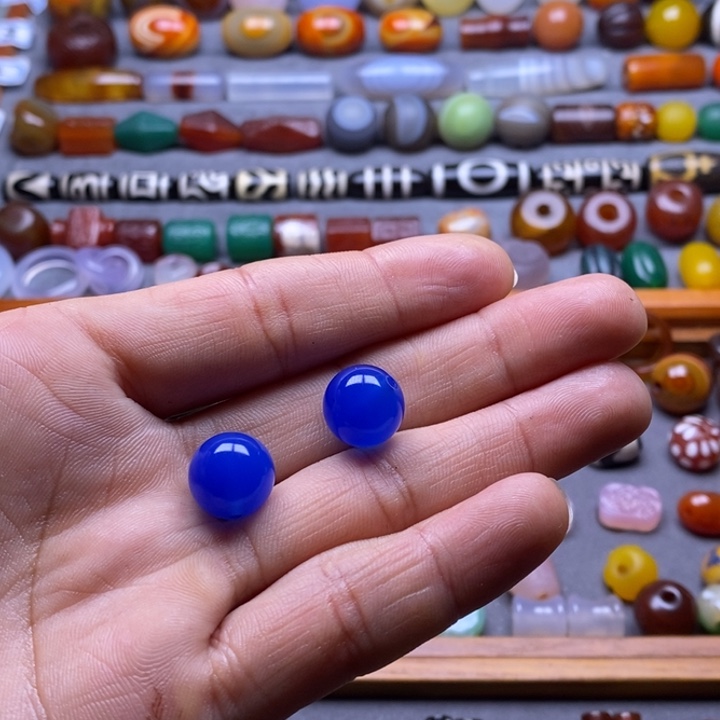 檸***巷玛瑙/玉髓未镶嵌巴西玛瑙饰品桶珠