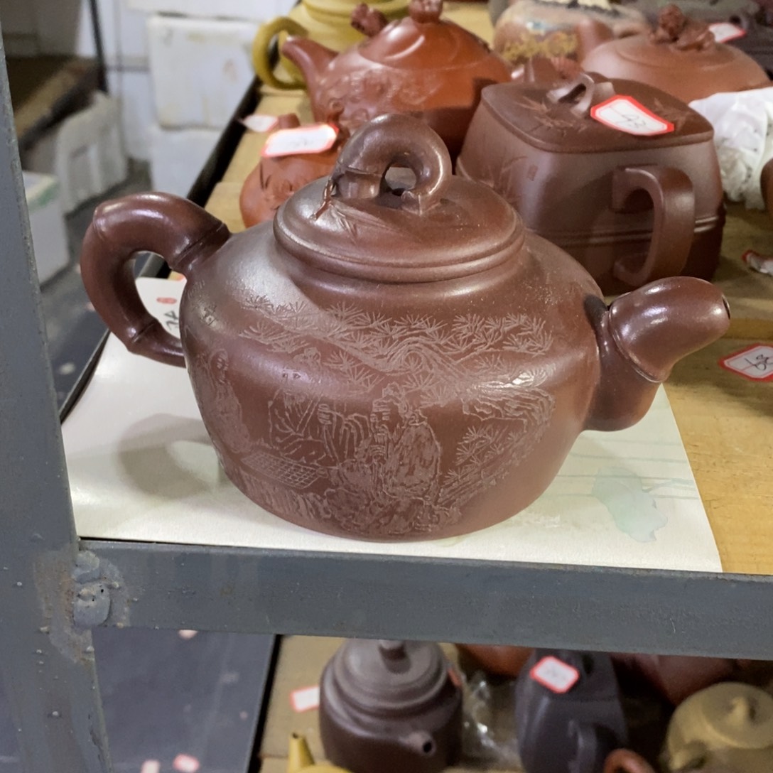 紫砂茶壶原矿手工132