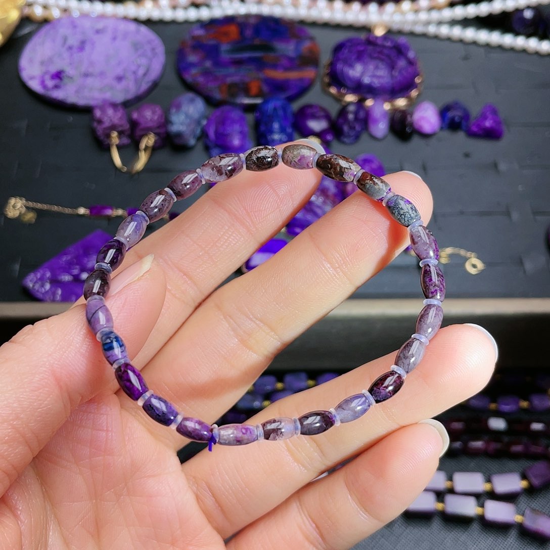 苏纪石（舒俱来）手链未镶嵌