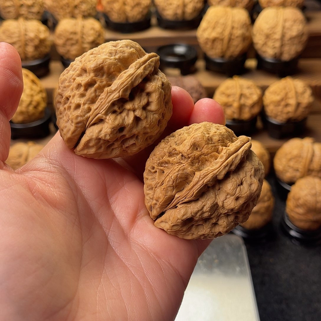 文玩核桃把件一****o饕餮