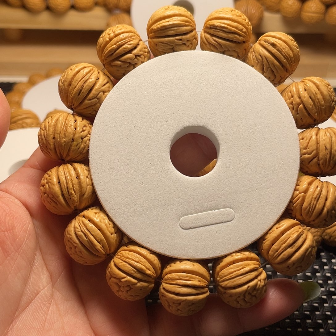 大***勺桃木皮质规整度真高！