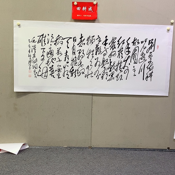 书法田耕成书法作品欣赏