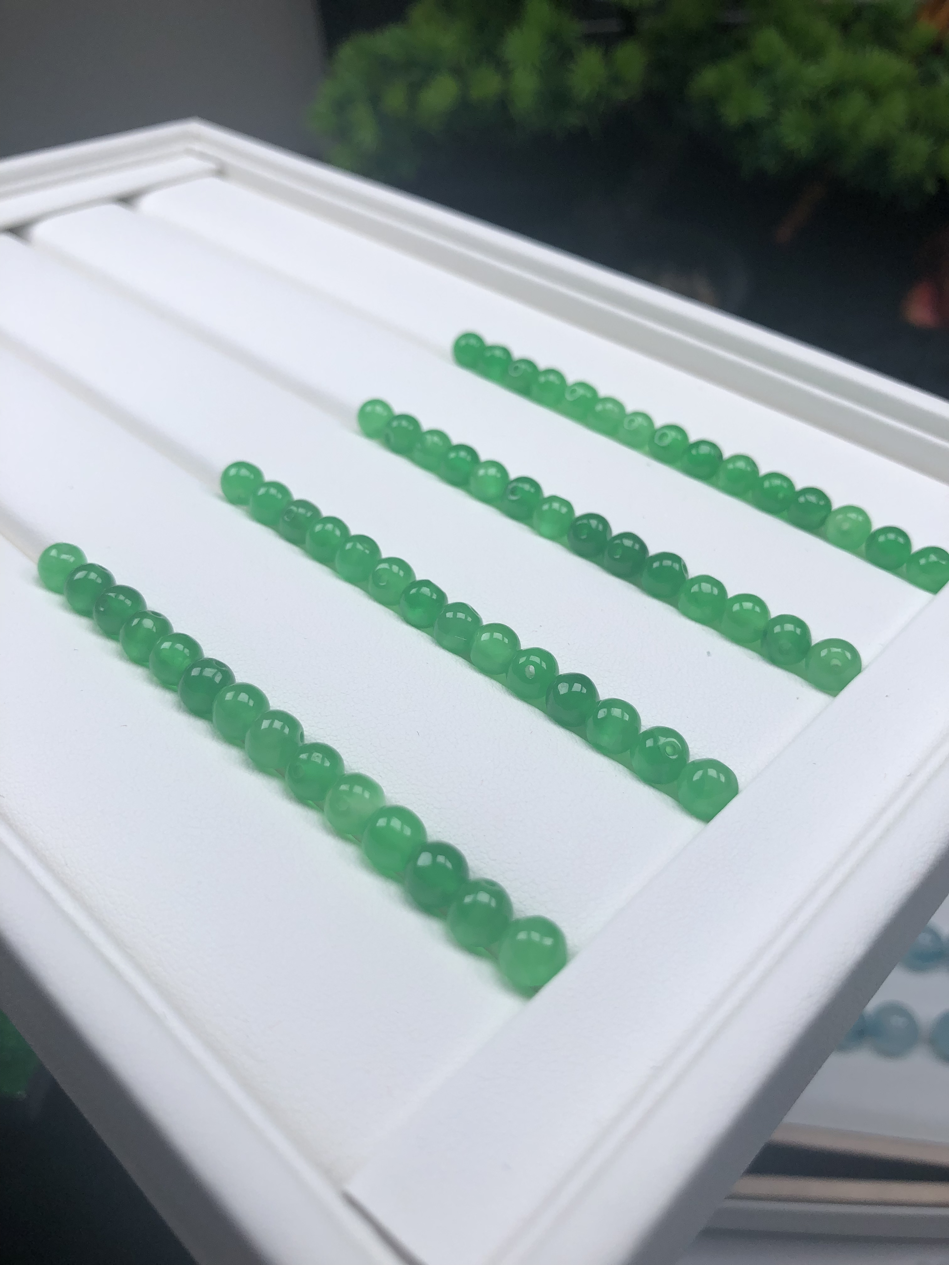 卡5+ 绿翡天然缅甸翡翠A货一颗多样性发货