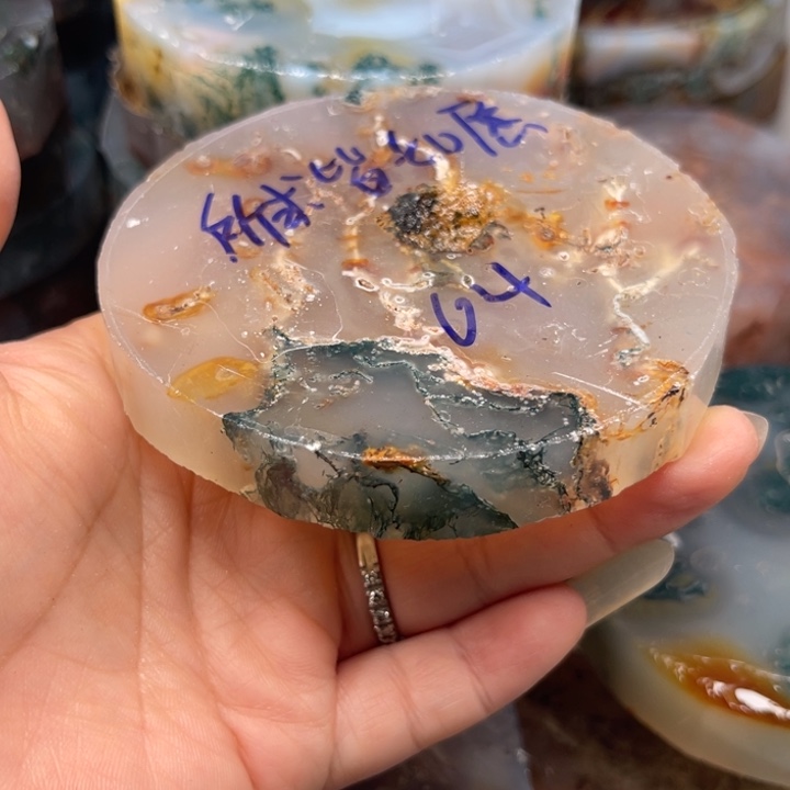 所***愿定制玛瑙定制水草玛瑙手镯