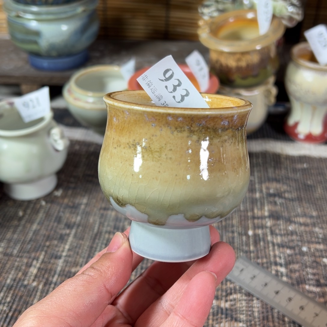 红陶景德镇手工花盆