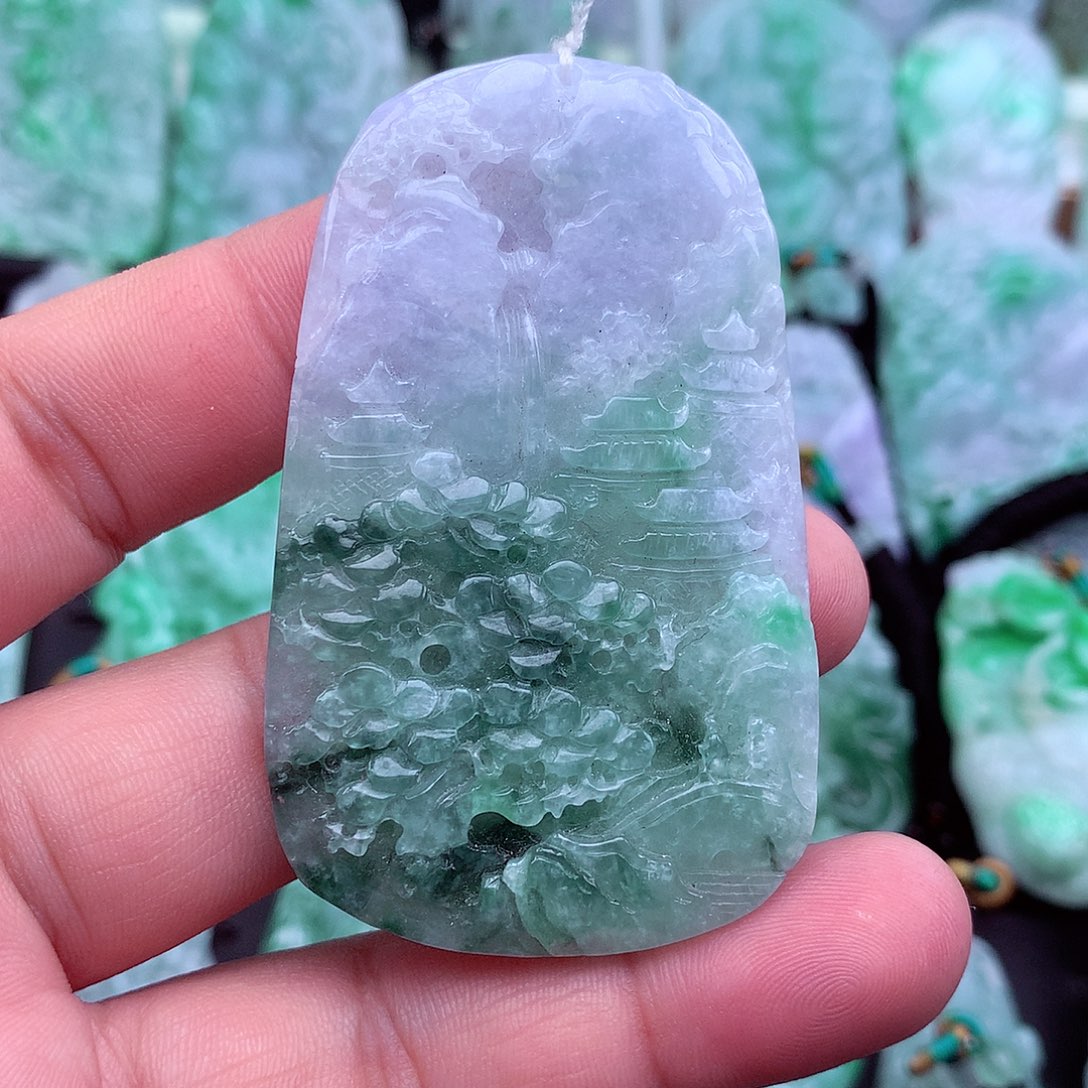 翡翠吊坠(不含链)未镶嵌