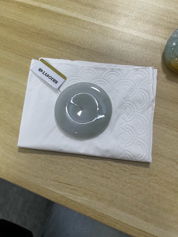 A货平安扣百搭简约轻奢显气质