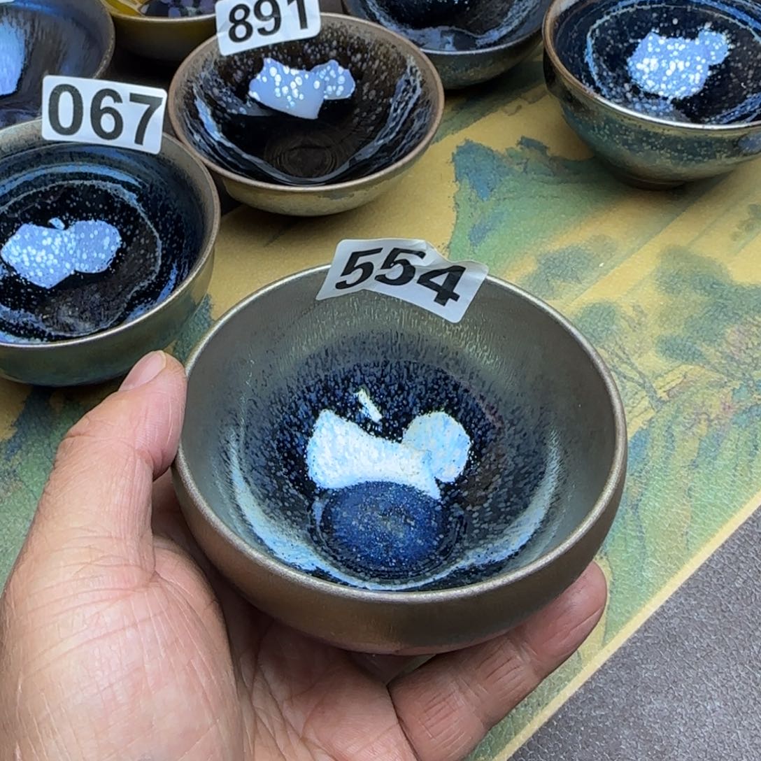 茶盏建阳建盏主人杯龙窑柴烧