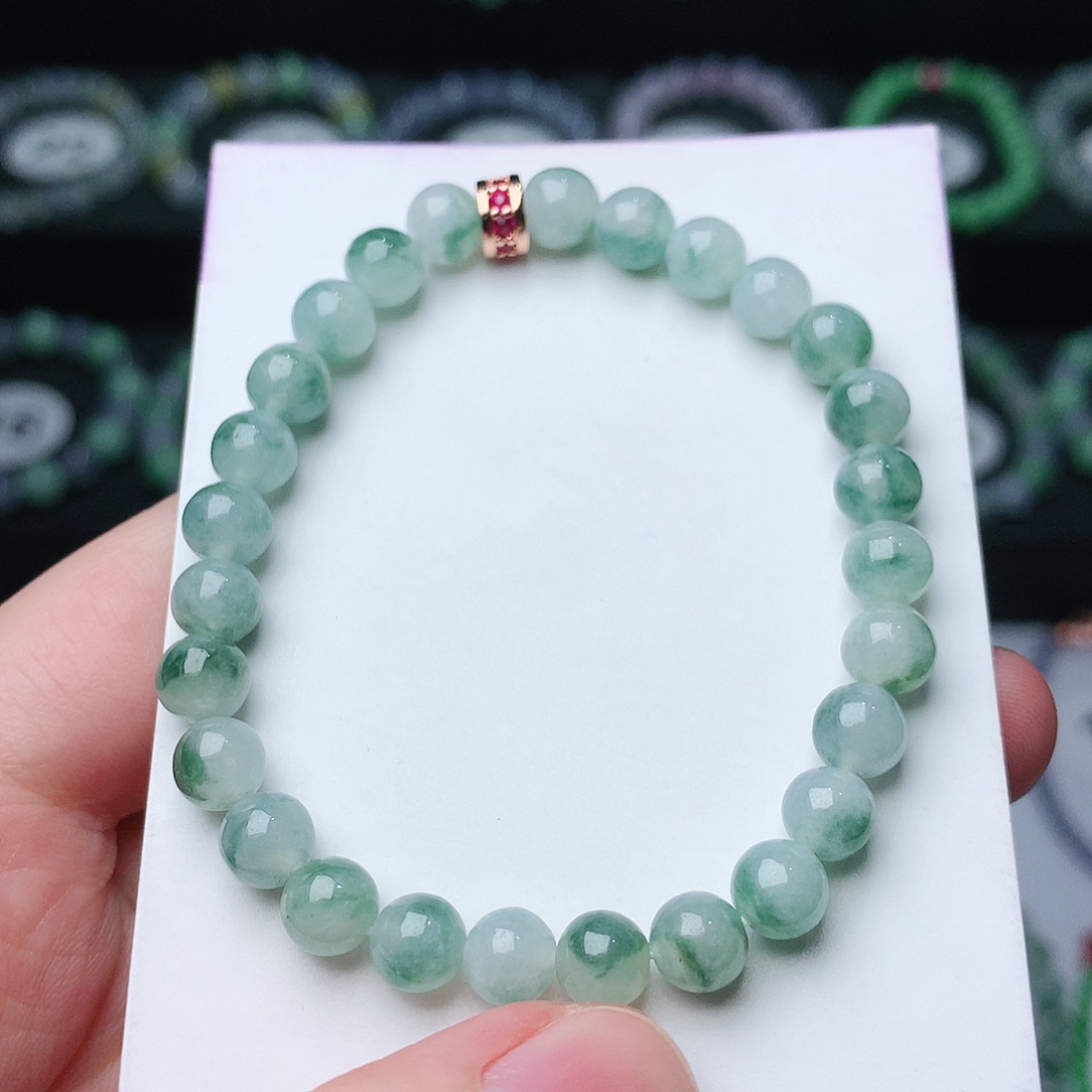 翡翠手链未镶嵌翡翠