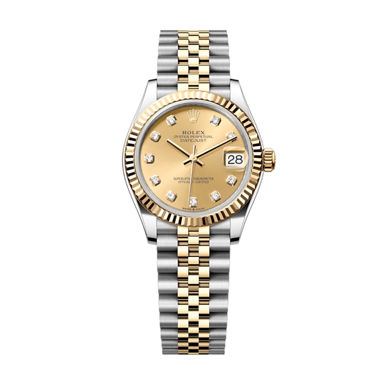 未使用 Rolex/劳力士 劳力士日志278273/25全新全套/31表径*K黄金