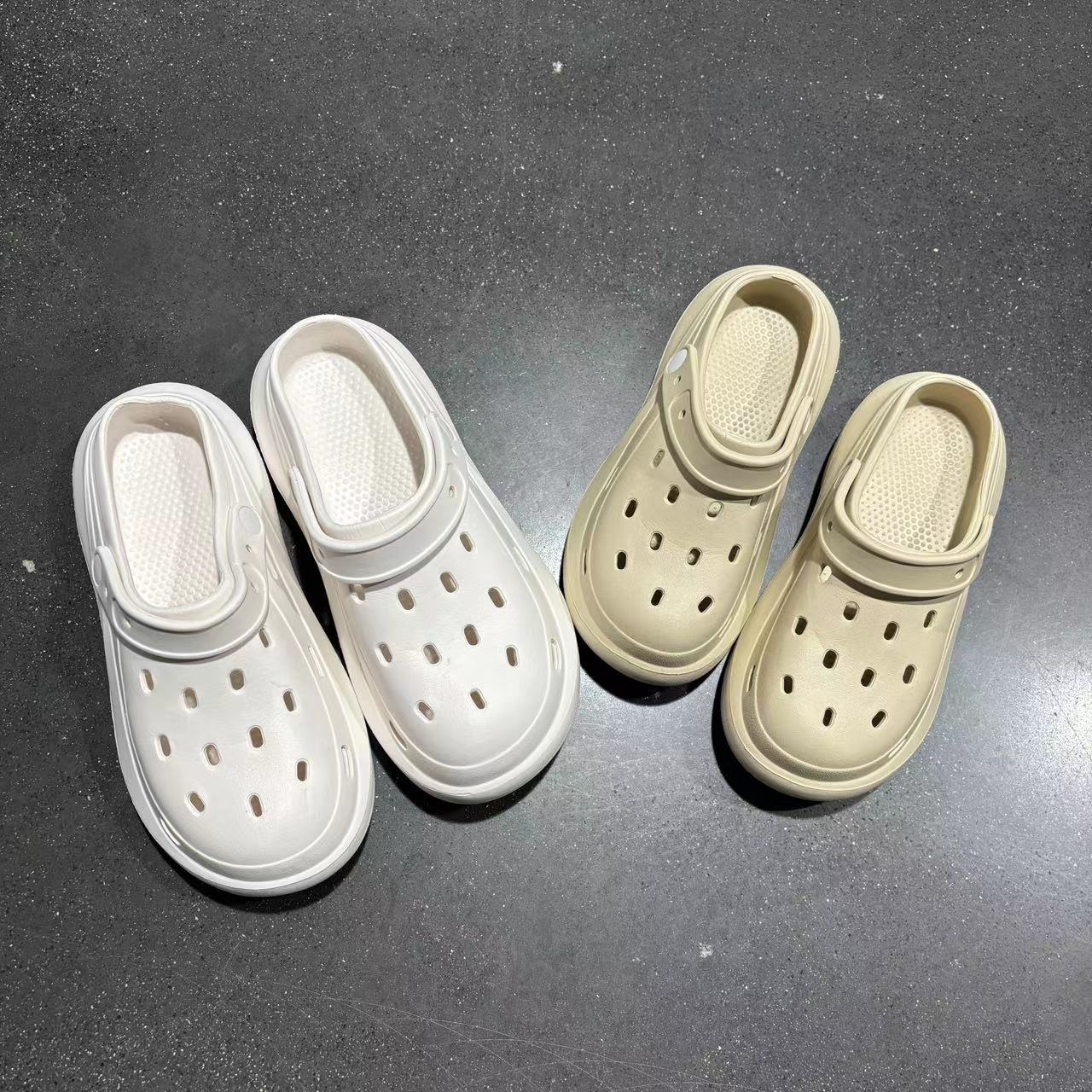 2024新款男女洞洞鞋拖鞋防滑防臭洞洞鞋 M2422（拍大一码拍）