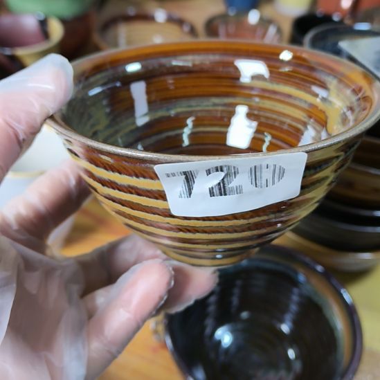 蓝***天瓷片磁州窑五厂盘碗壶杯有瑕疵