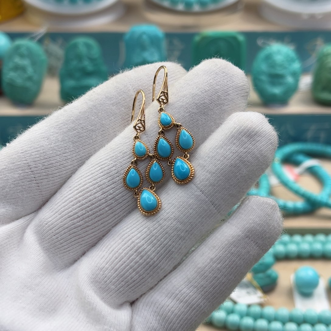 绿松石珠宝奇石未镶嵌