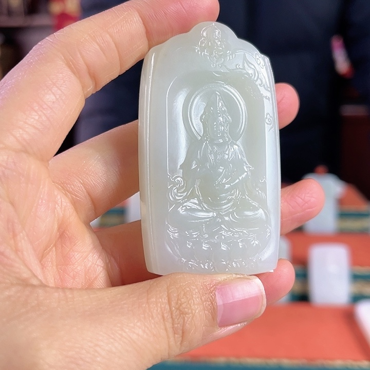 和田玉吊坠未镶嵌