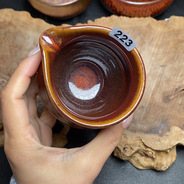 茶盏建窑建盏主人杯223