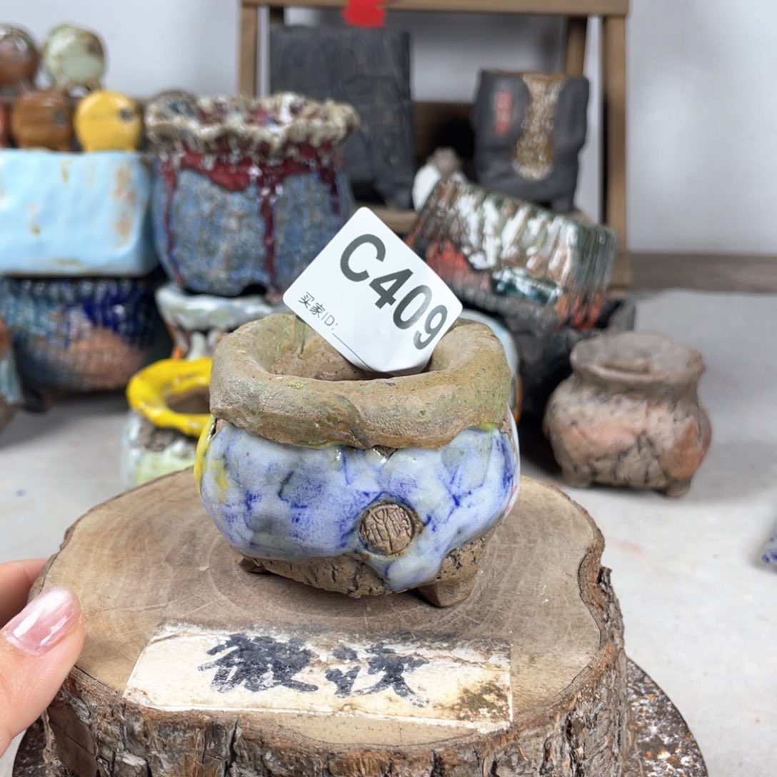 紫砂花盆开播福利 陶瓷花盆