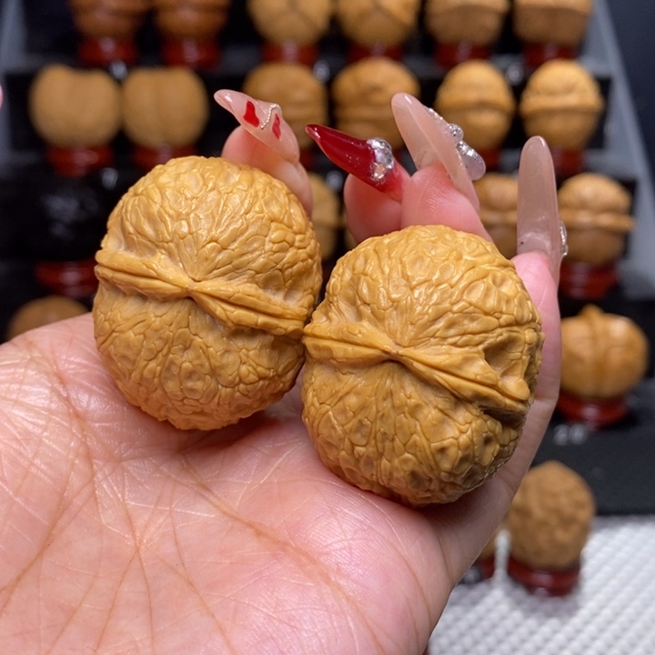 文玩核桃把件铁锤27号