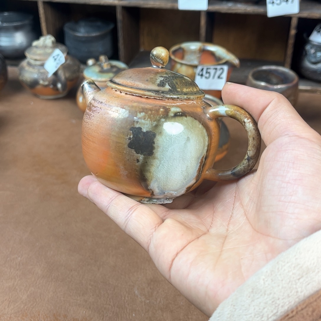 杯柴烧茶器主人壶