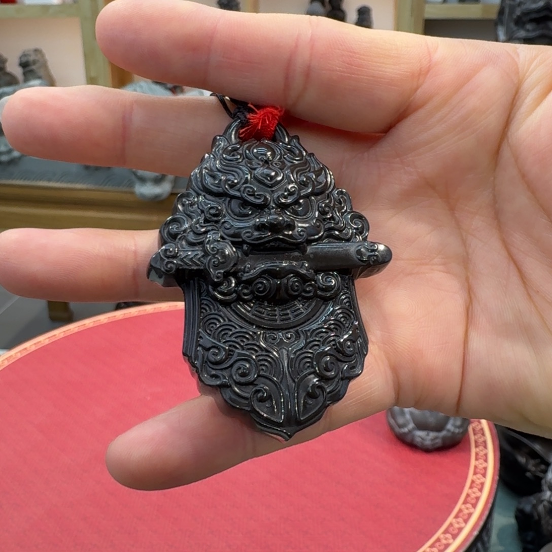 西安石晋錾石雕手工雕刻摆件