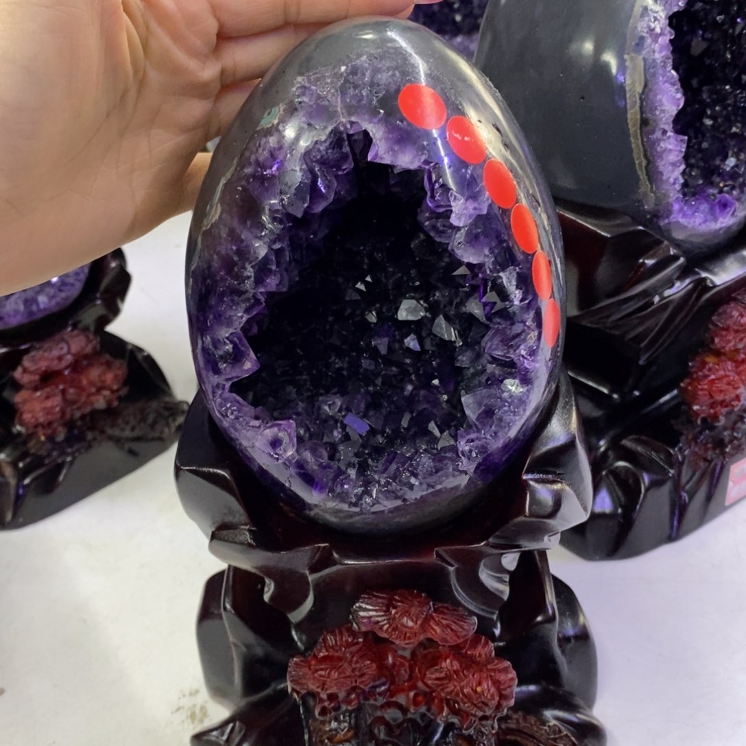 水晶摆件婷未镶嵌