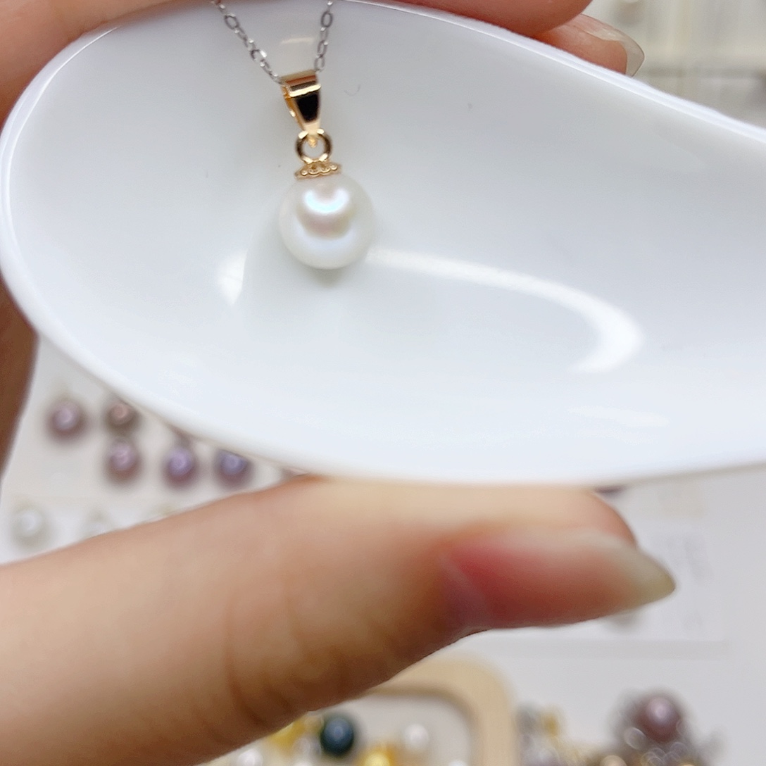 吊坠(赠链)合金淡水珍珠