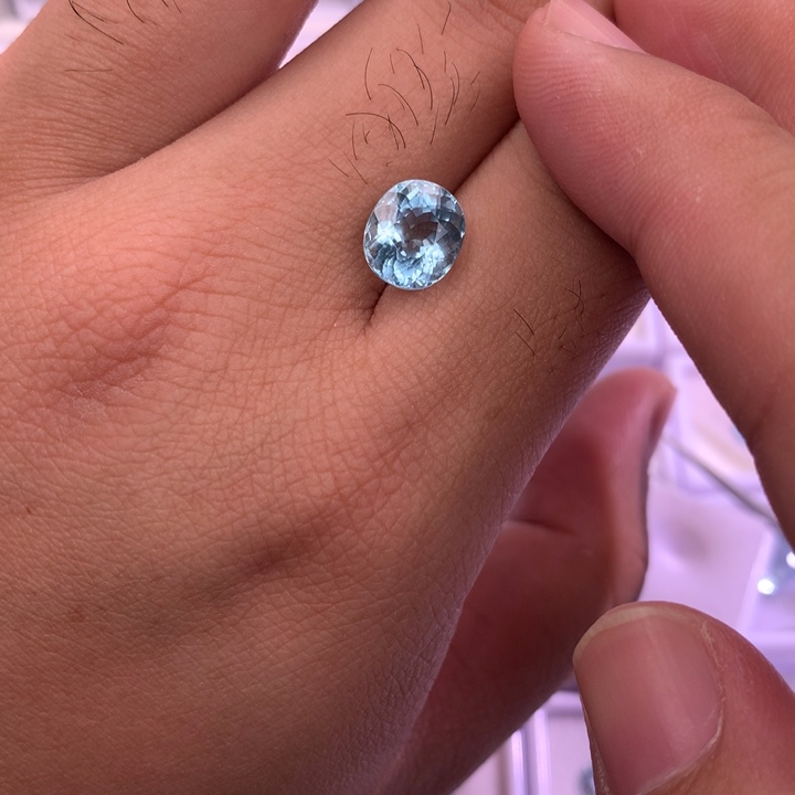 海蓝宝石裸石未镶嵌3.61