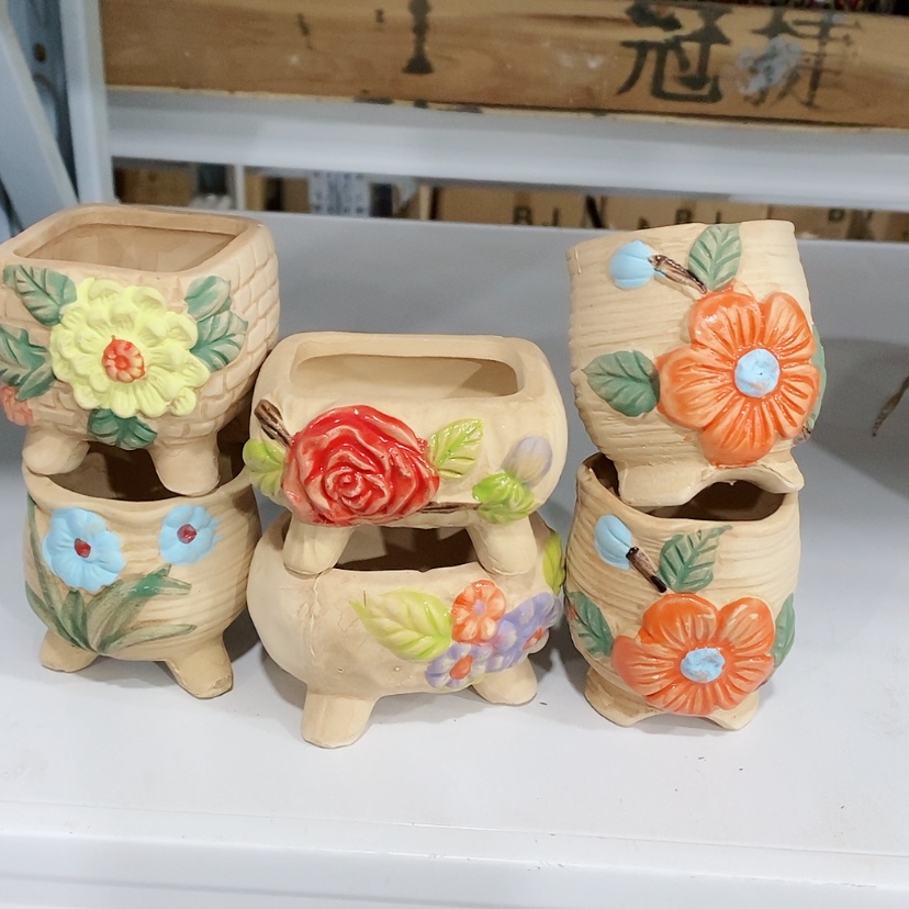 【闪购商品】陶瓷陶瓷花盆，多肉花盆