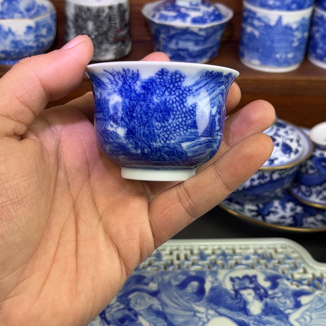 @***负陶摆件手工手绘十级福利