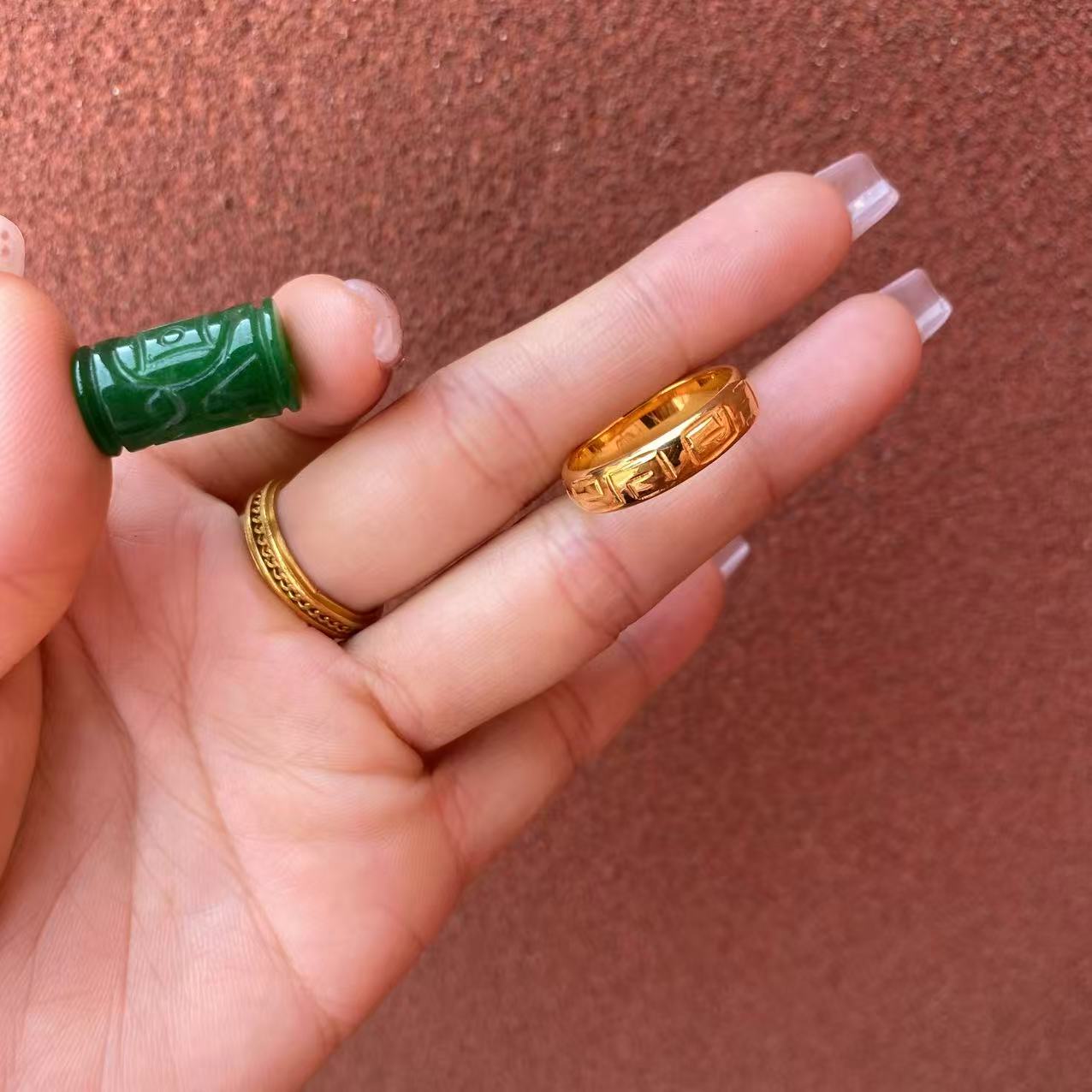 516-复古回纹戒指