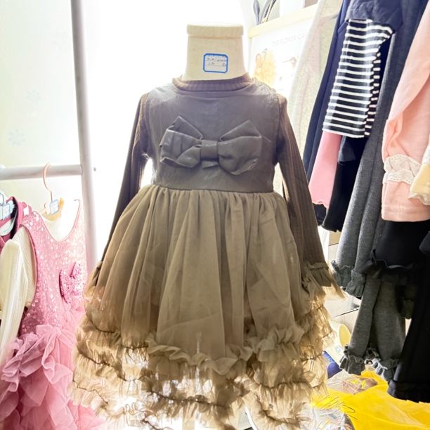 拉链秋季女公主裙