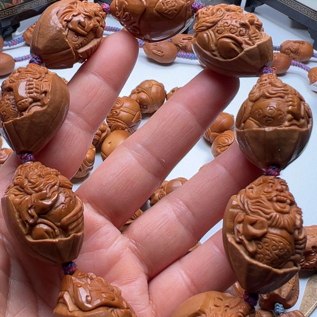 手串/手链橄榄核包衣钟馗