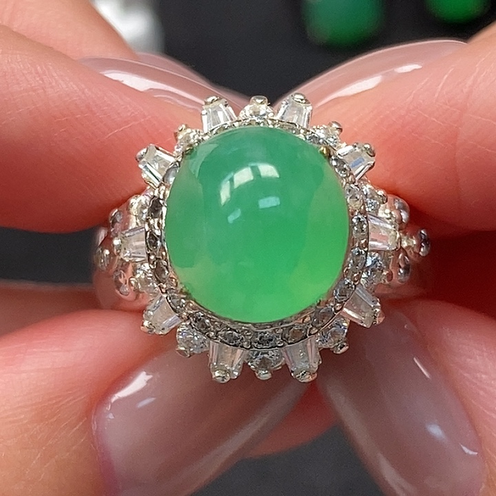 啊***啊翡翠裸石翡翠蛋面