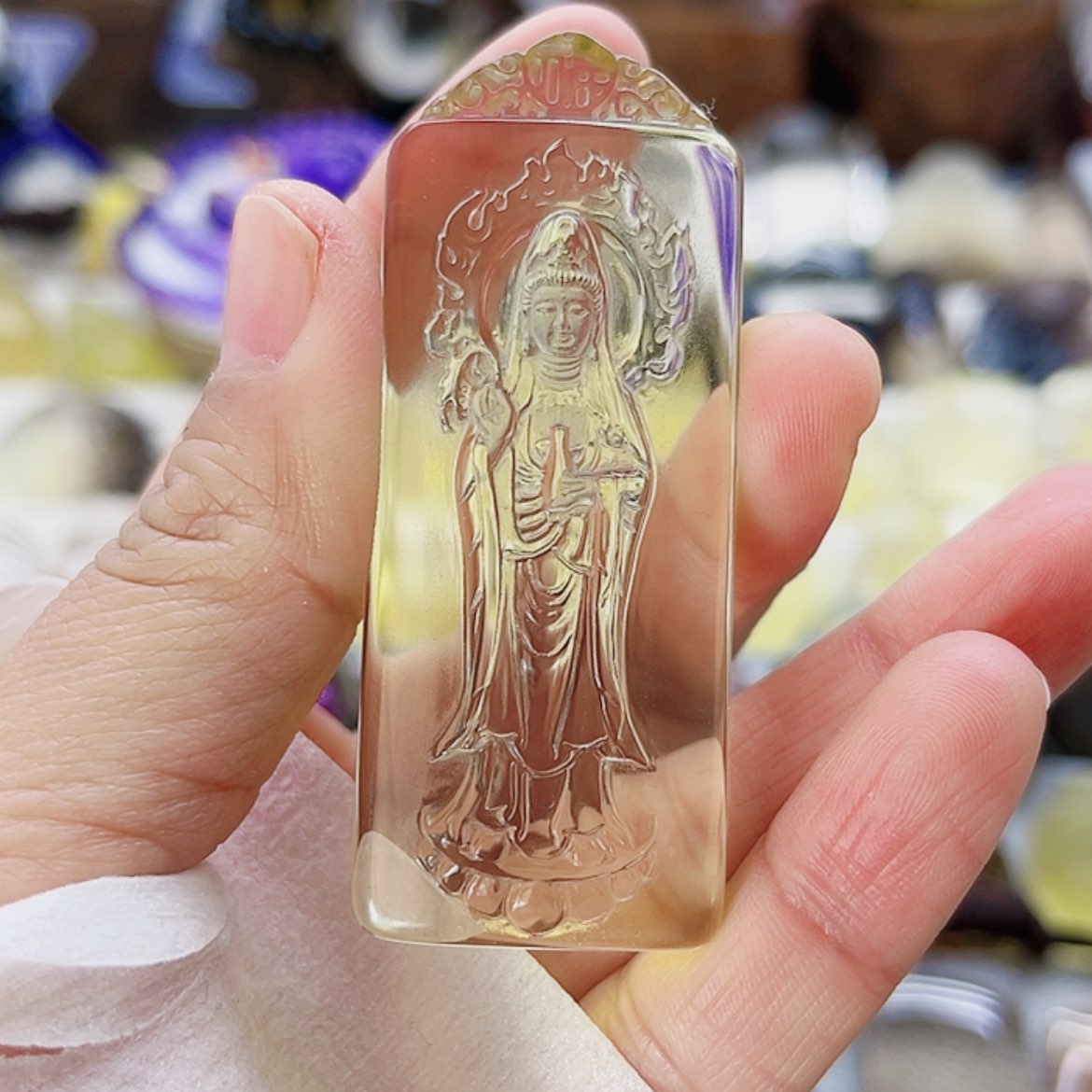 【闪购商品】水晶观音吊坠未镶嵌