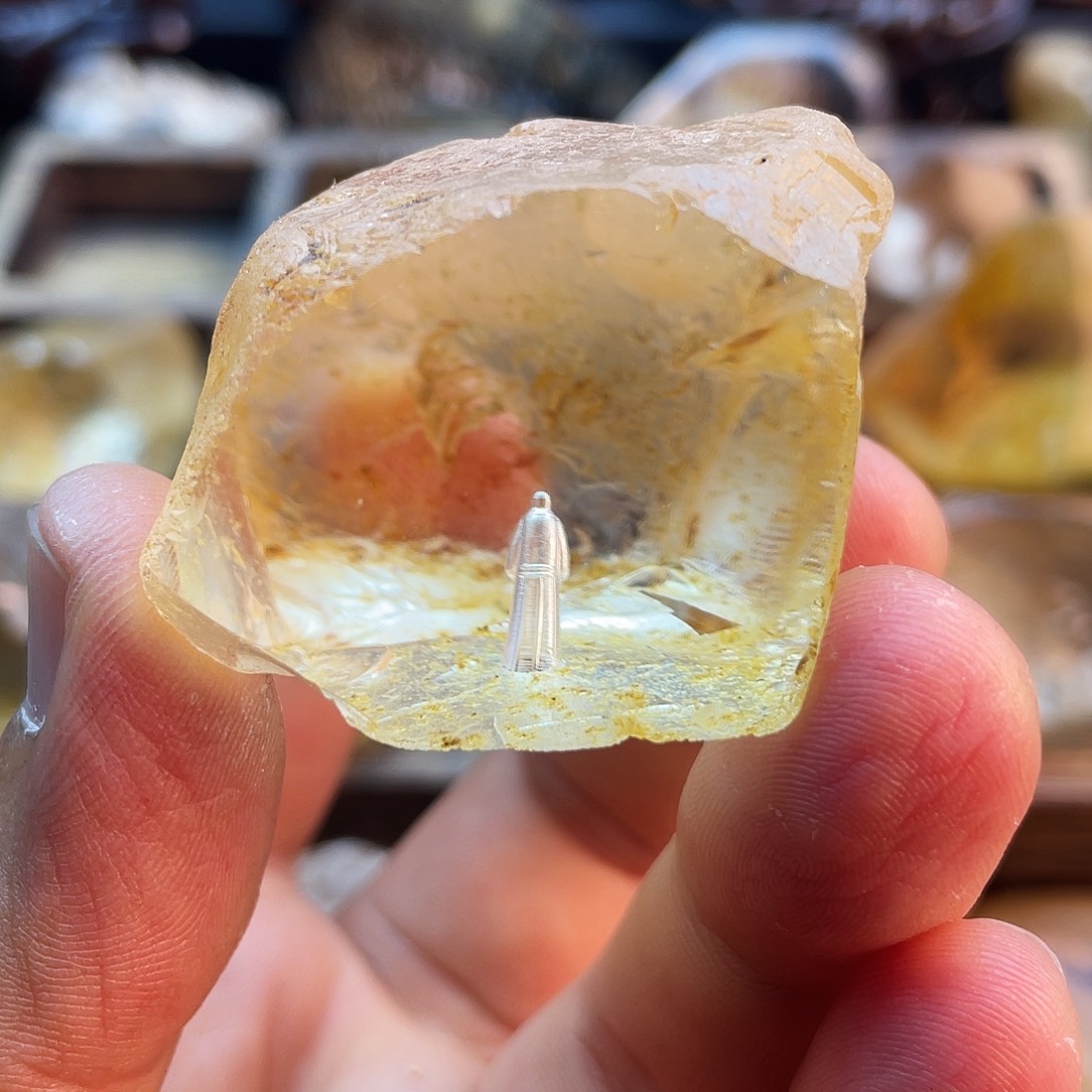 未镶嵌水晶珠宝半成品