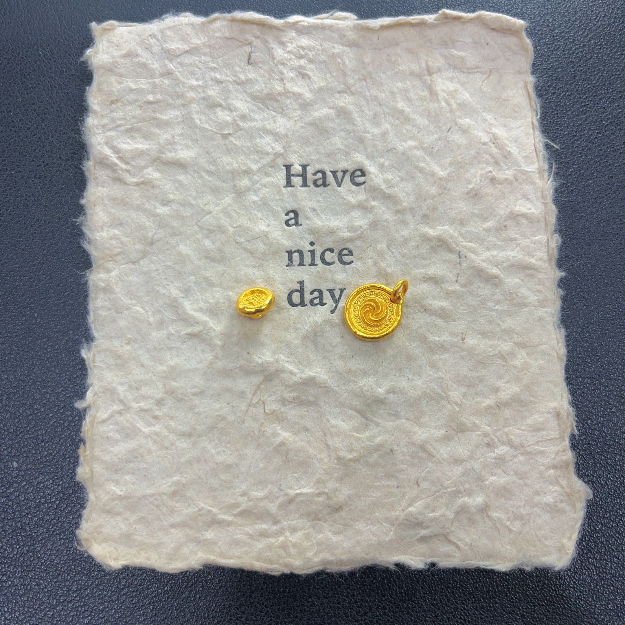 足金 喜旋吊坠（于小宁）