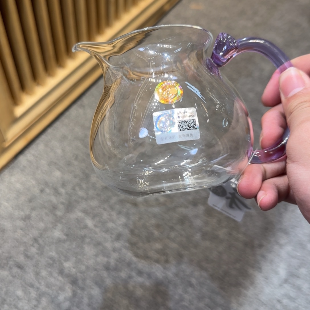 微***️禾器浮莲公道杯浅紫色