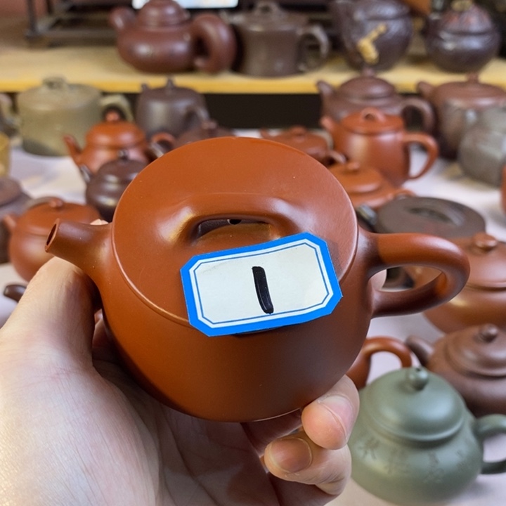 紫砂茶壶宜兴原矿微瑕紫砂壶