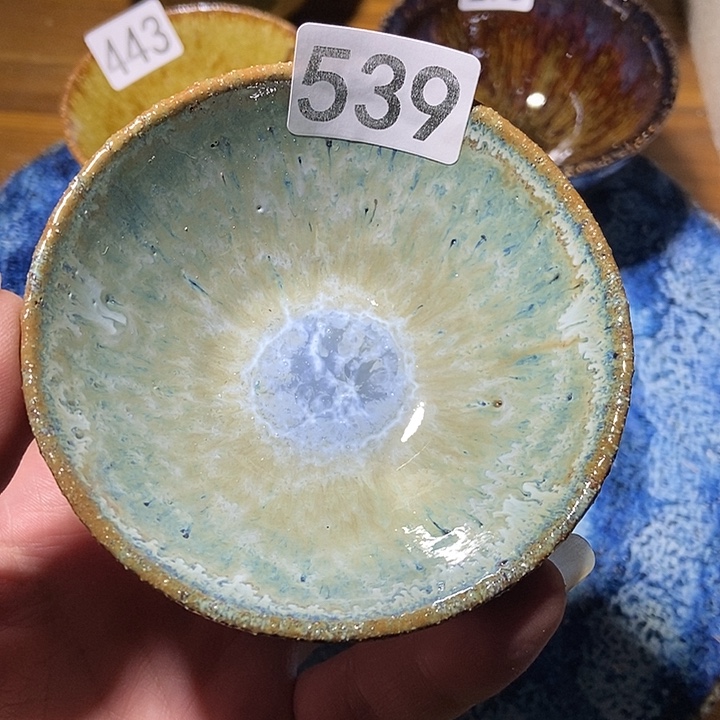 茶盏龙窑柴烧柴烧落灰