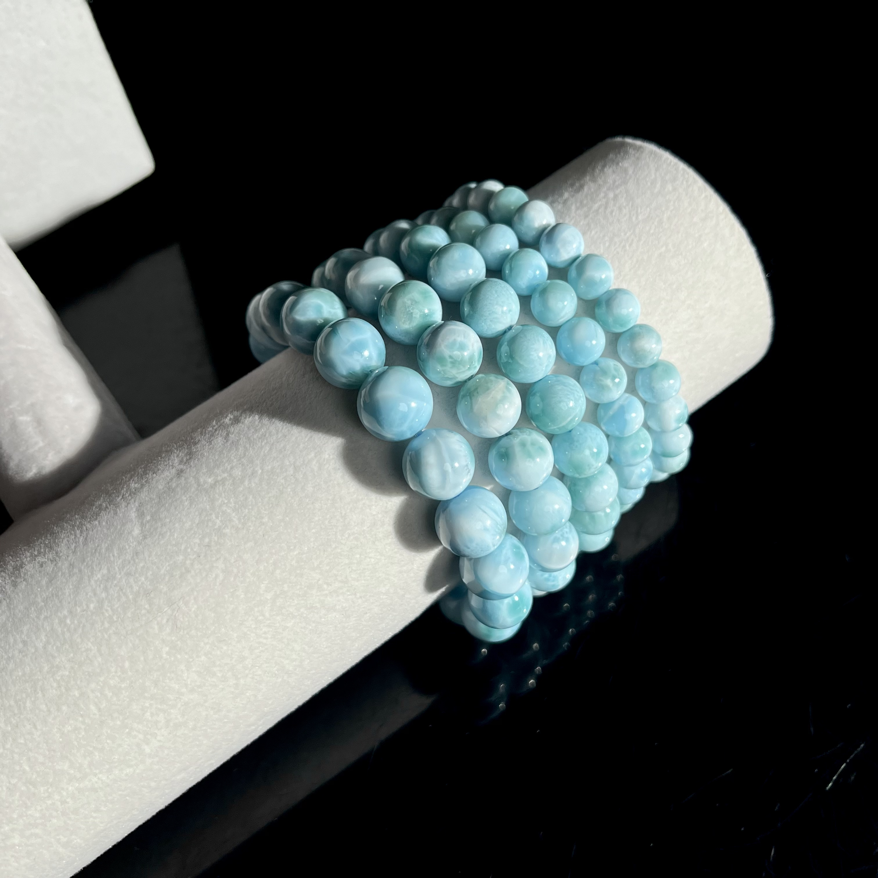 【大鱼甄选】玉化满龟背纹海纹石手串XZ37多样性发其一单圈简约