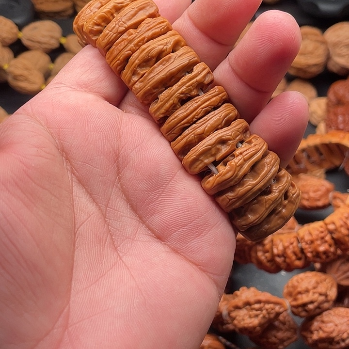 天***安吊坠文玩核桃6手牌