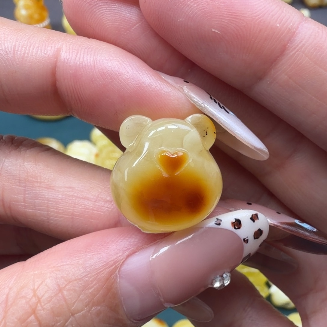 琥珀未镶嵌裸石蜜蜡