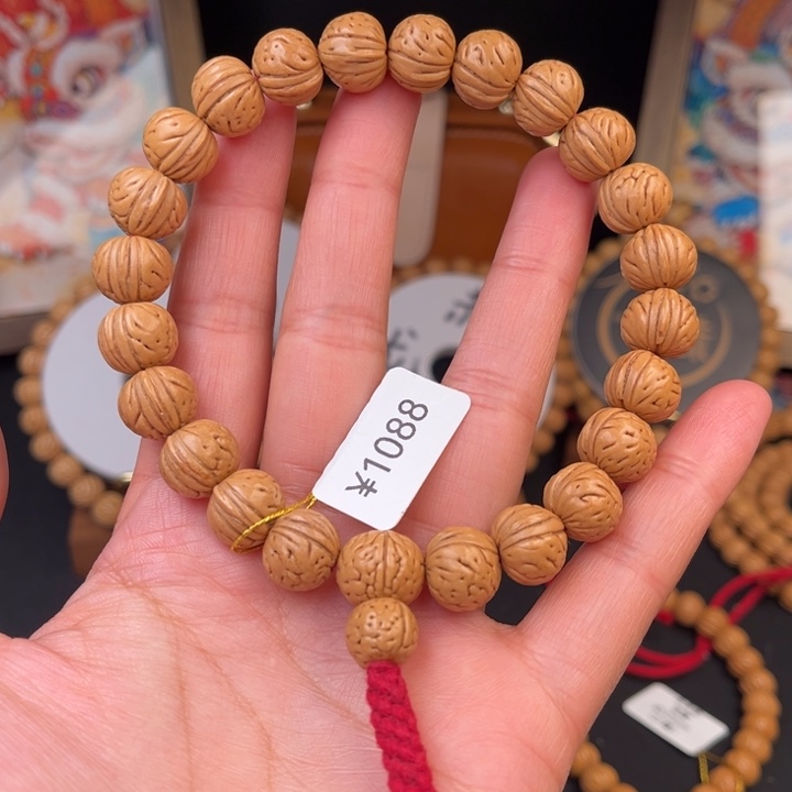 手串桃核石敢当边尺12.5抛光尺寸误差0.5Ｍｍ之间