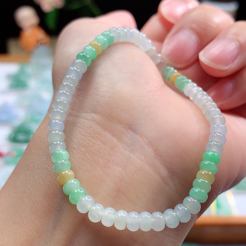 【闪购商品】未镶嵌翡翠手链缅甸天然翡翠