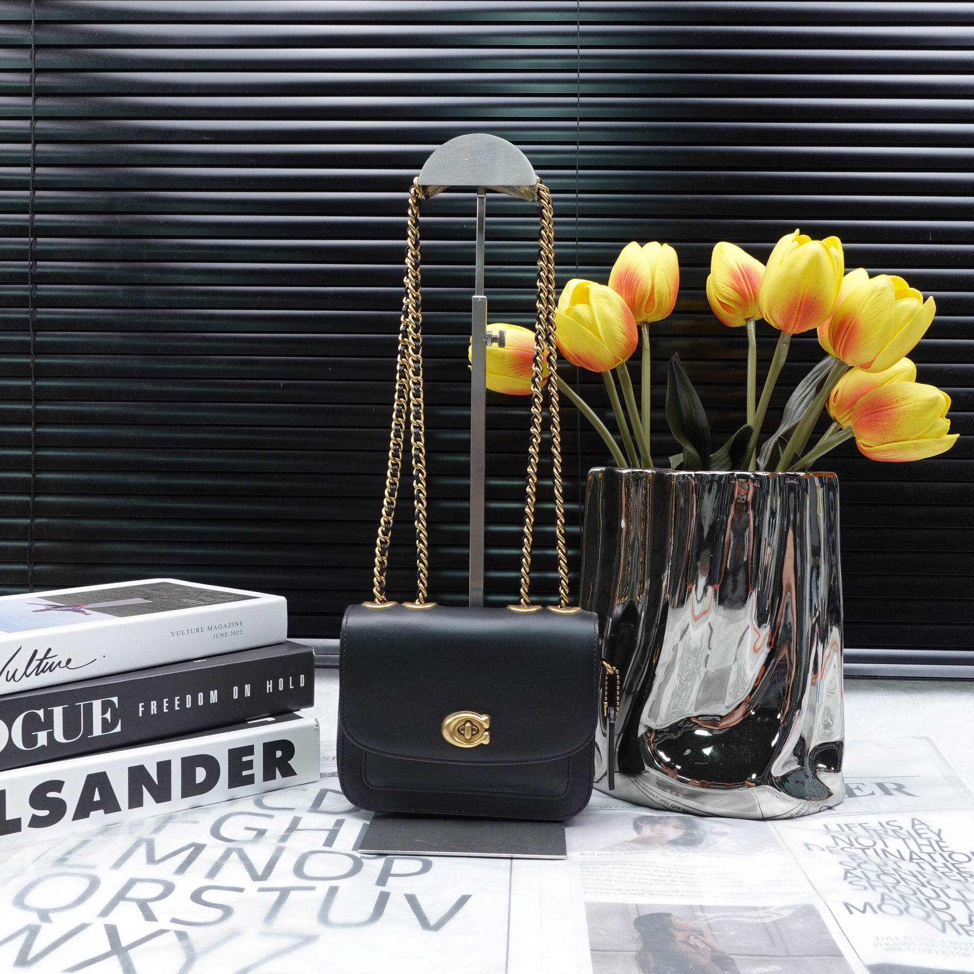 95新 COACH/蔻驰 单肩包/T10224929