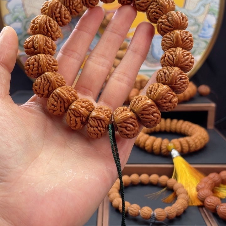 桃核手串龙纹桃核矮刺