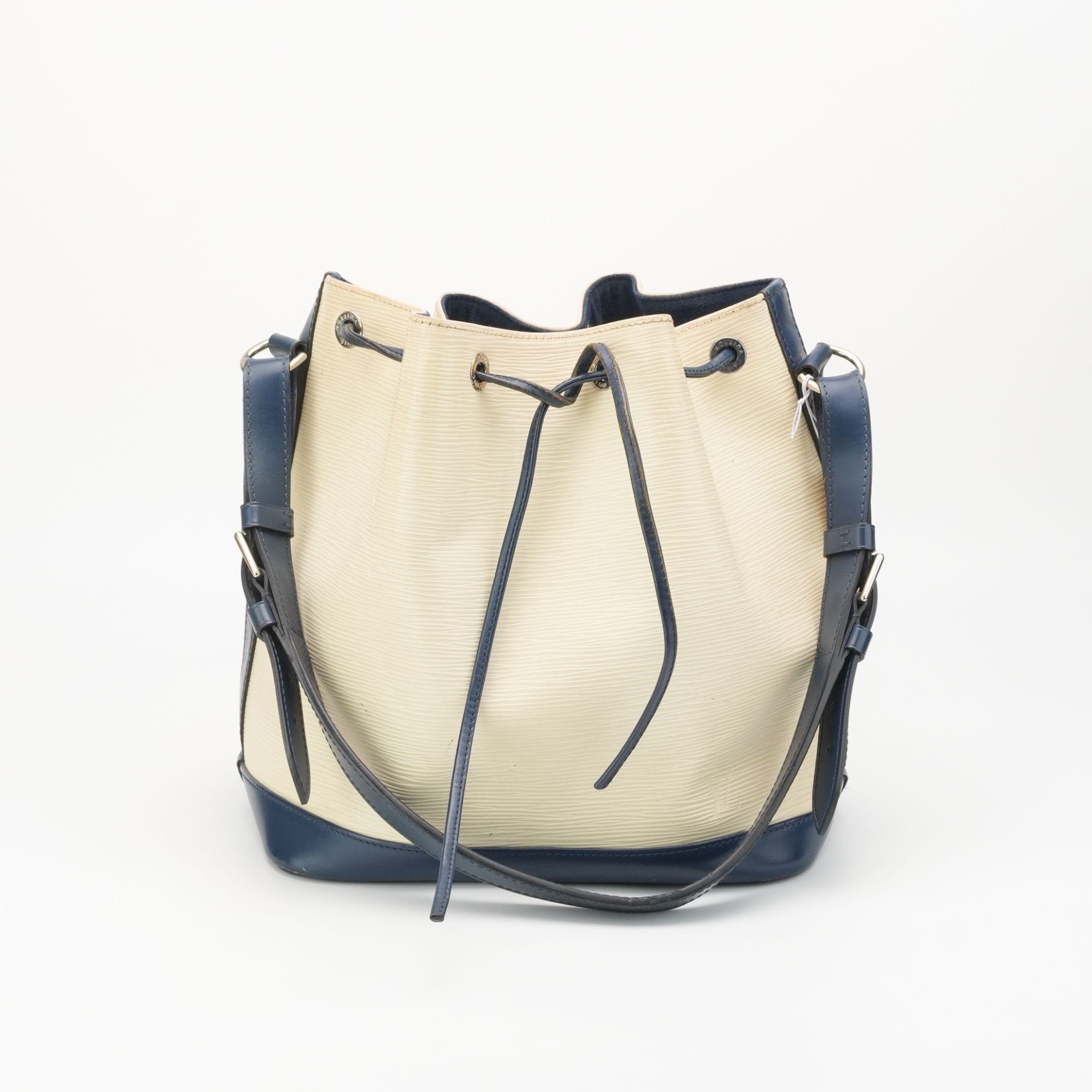 95新 LouisVuitton/路易威登 路易威登蓝白拼色水桶包 749