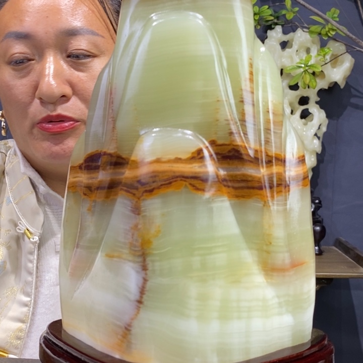石材精品古青石摆件